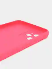 Фуксия чехол для Realme C35 (Реалми С35), силиконовый, матовый