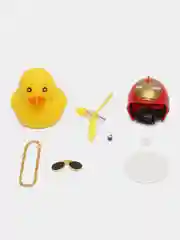 Красный игрушка "Утка" в машину