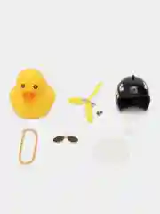 Прозрачный игрушка "Утка" в машину