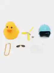 Небесно-голубой игрушка "Утка" в машину