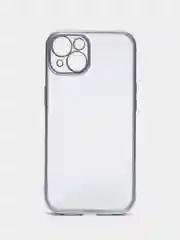 Фиолетовый чехол для iPhone 13 Pro Max силиконовый айфон про макс прозрачный