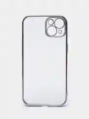 Фиолетовый чехол для iPhone 13 Pro Max силиконовый айфон про макс прозрачный