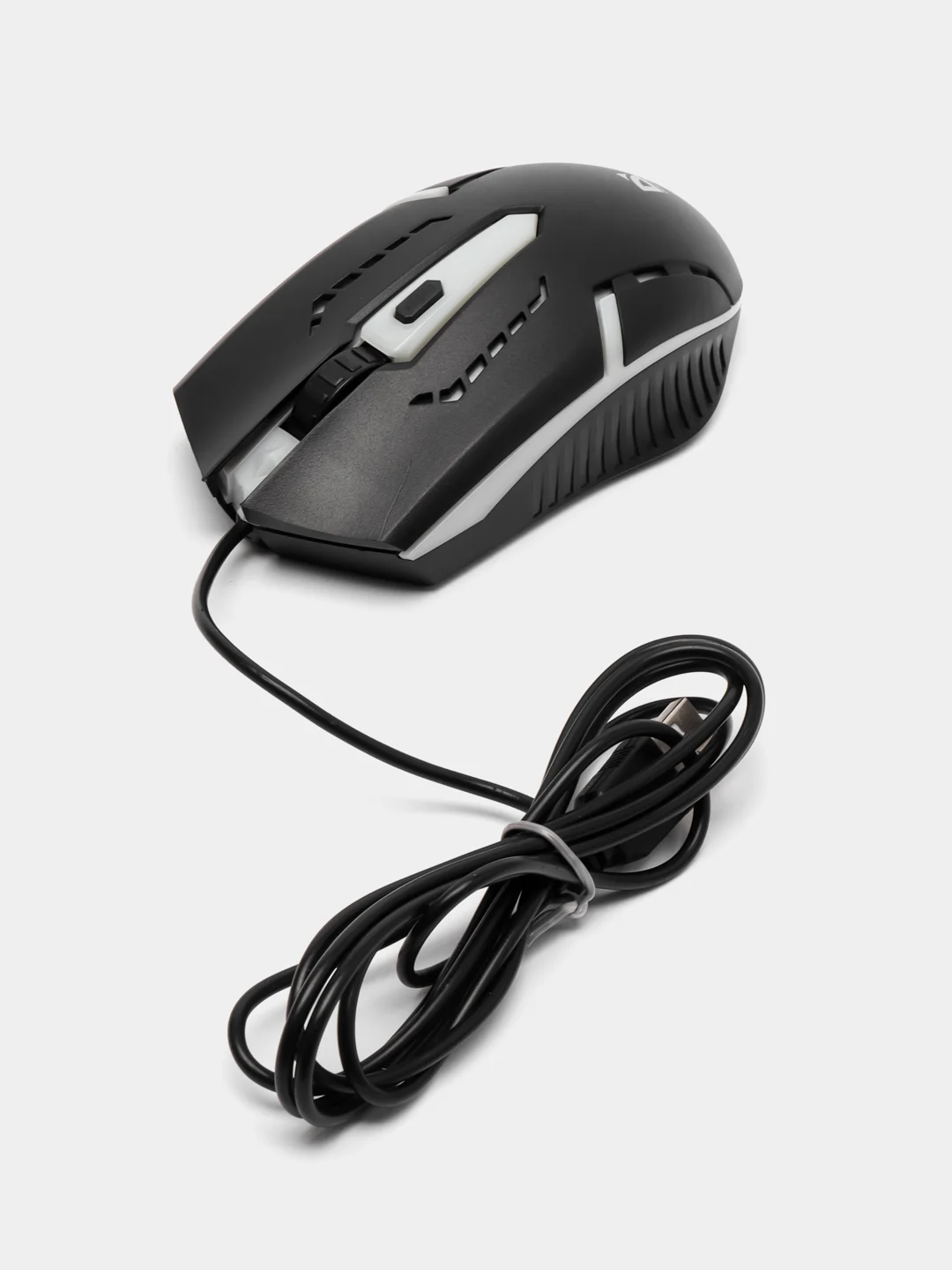 Черный мышь компьютерная проводная Defender FLASH MB-600L, оптическая мышь