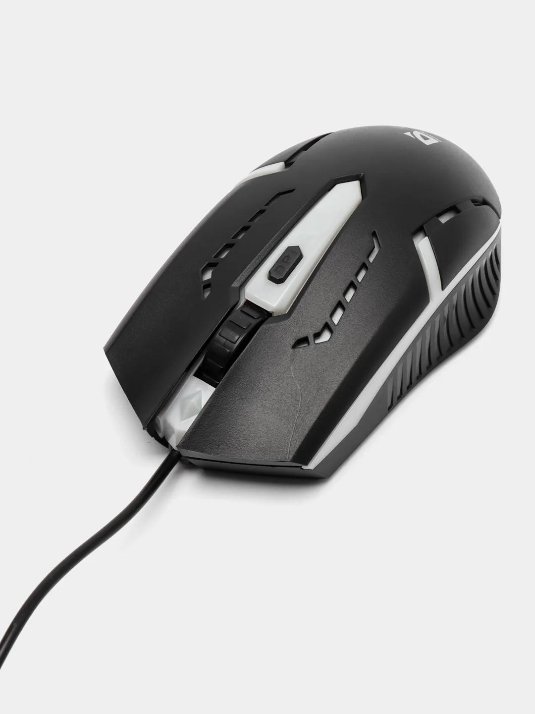 Черный мышь компьютерная проводная Defender FLASH MB-600L, оптическая мышь
