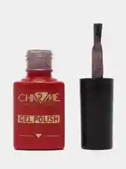 Бордовый гель лак  для ногтей с блестками,10 м