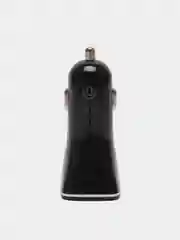 Автомобильное зарядное устройство на 2 USB Dream S39, дисплей, 12/24В, 2.4А, черный