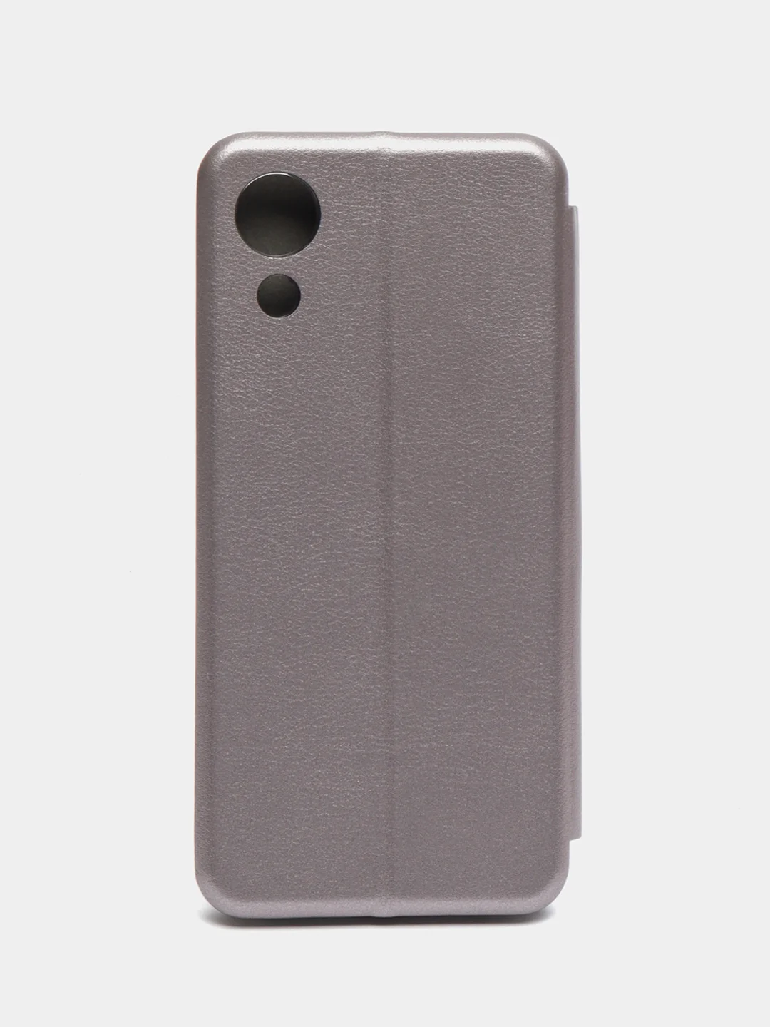 Серебряный чехол книжка Samsung Galaxy A03 Core (Самсунг Галакси А03 Кор)