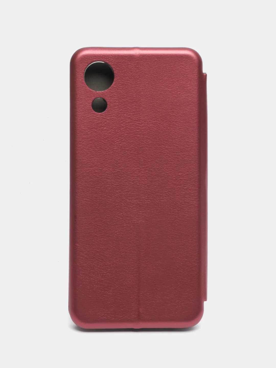 Бордовый чехол книжка Samsung Galaxy A03 Core (Самсунг Галакси А03 Кор)
