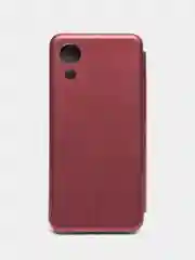 Бордовый чехол книжка Samsung Galaxy A03 Core (Самсунг Галакси А03 Кор)