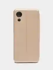 Золотой чехол книжка Samsung Galaxy A03 Core (Самсунг Галакси А03 Кор)