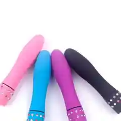 Мини вибратор со стразами, женский