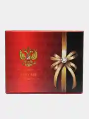Оранжевый подарочный мужской набор "Фляжка со стопками", подарок мужчине фляга