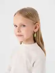 Зеленый серьги "Мармеладные мишки"