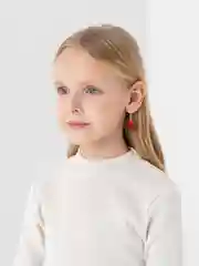 Красный серьги "Мармеладные мишки"