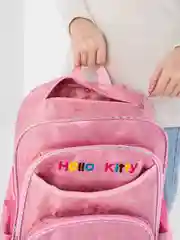 Розовый детский рюкзак Hello Kitty (Хеллоу Китти), школьный