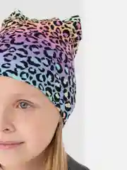 Конфетный шапка для девочки, демисезонная