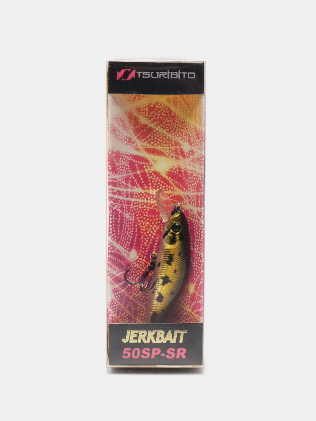 Алый воблер Tsuribito Jerkbait 50SP-SR