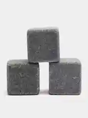 Алый камни для виски, 3 штуки