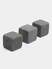 Алый камни для виски, 3 штуки