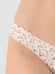 Карамельный женские трусы Ava Secret, кружевные
