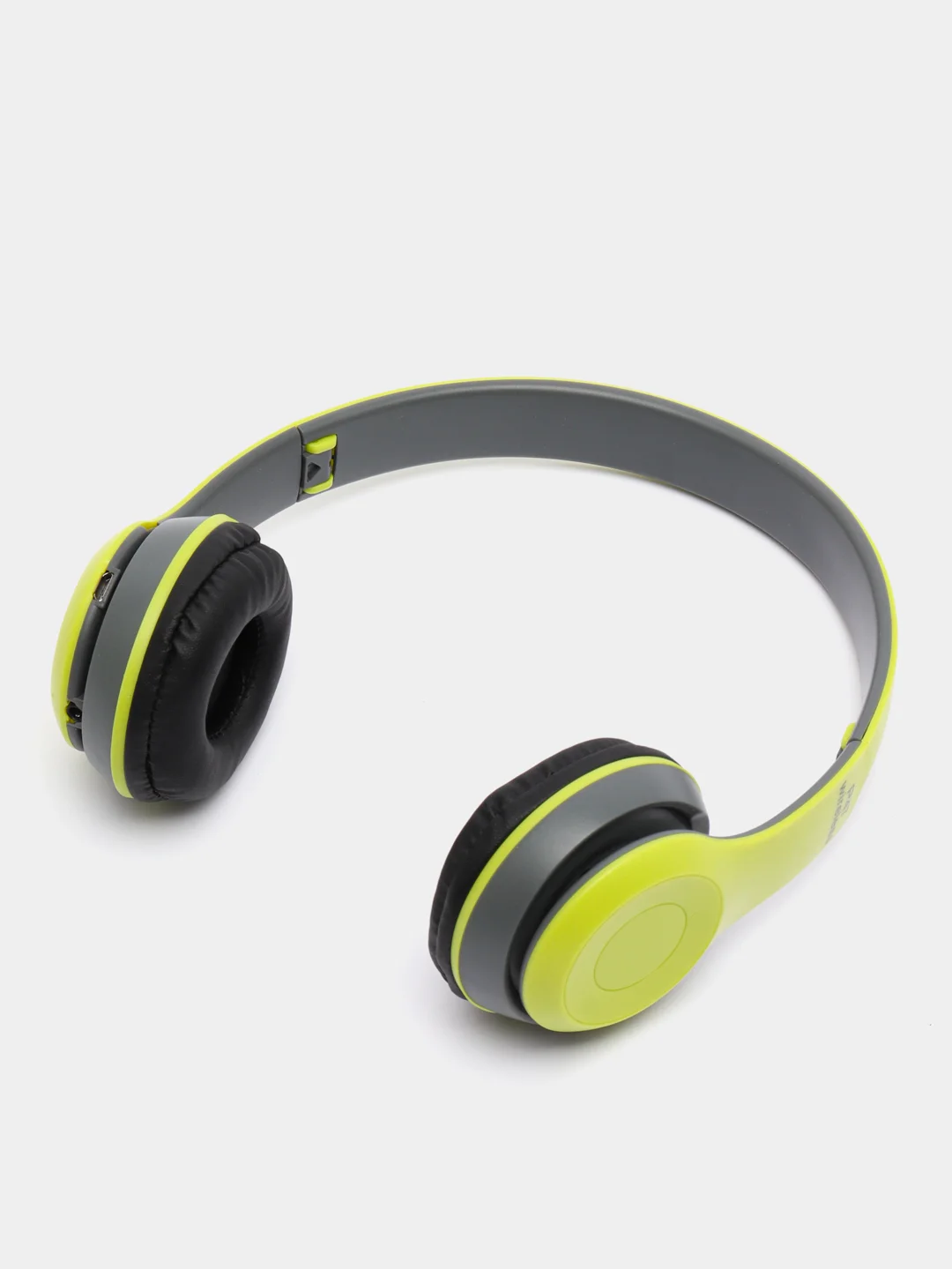 Зеленый стерео-наушники беспроводные P47, Bluetooth