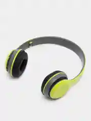 Зеленый стерео-наушники беспроводные P47, Bluetooth