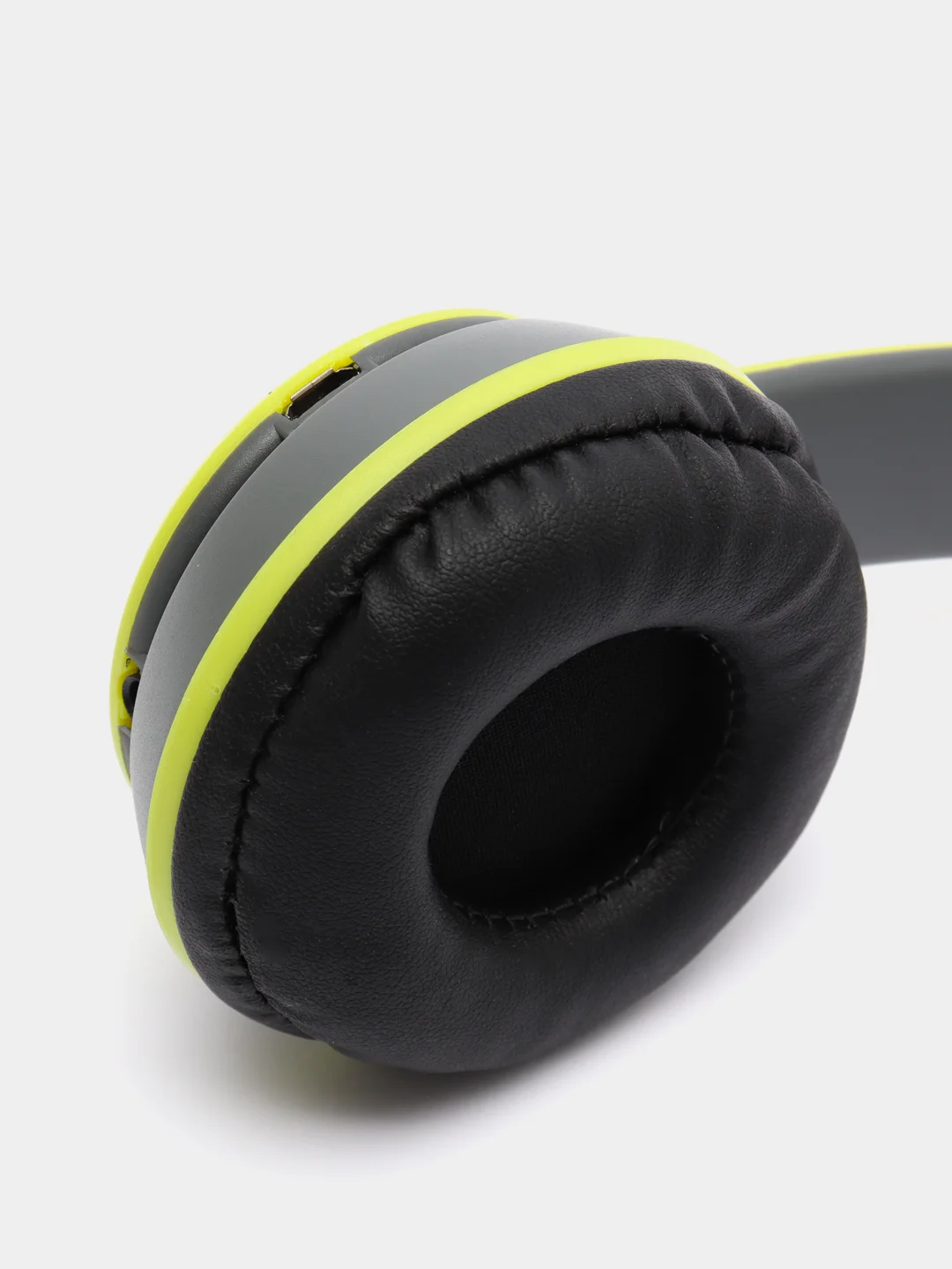 Зеленый стерео-наушники беспроводные P47, Bluetooth