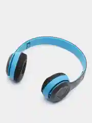 Синий стерео-наушники беспроводные P47, Bluetooth