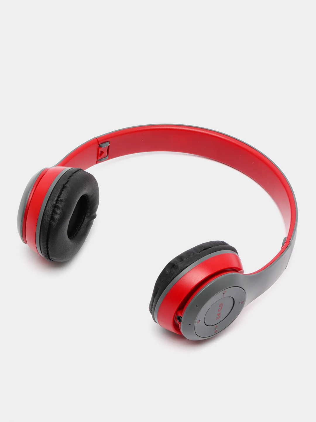 Красный стерео-наушники беспроводные P47, Bluetooth