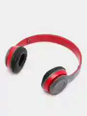 Красный стерео-наушники беспроводные P47, Bluetooth