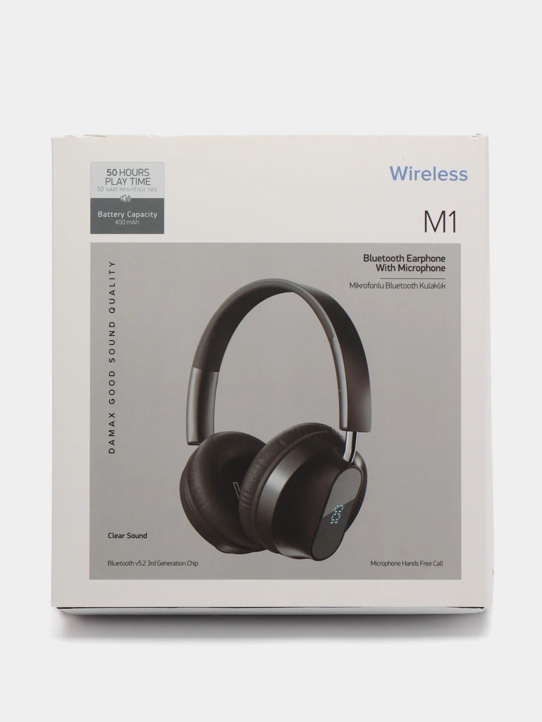 Белый беспроводные наушники М1 Wireless Bluetooth
