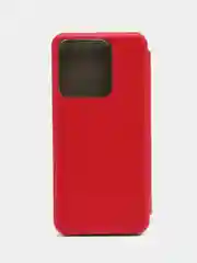 Красный чехол-книжка для Tecno Spark 8C / Spark Go 2022 (Техно Спарк 8С / Спарк Го 2022)