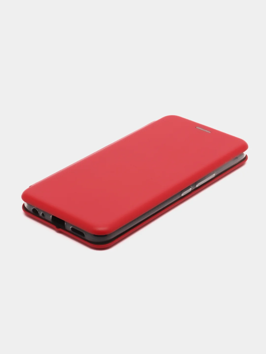 Красный чехол-книжка для Tecno Spark 8C / Spark Go 2022 (Техно Спарк 8С / Спарк Го 2022)