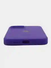 Темно-синий чехол Silicone Case для iPhone 14, 14 Pro, 14 Plus, 14 Pro Max, с закрытым низом