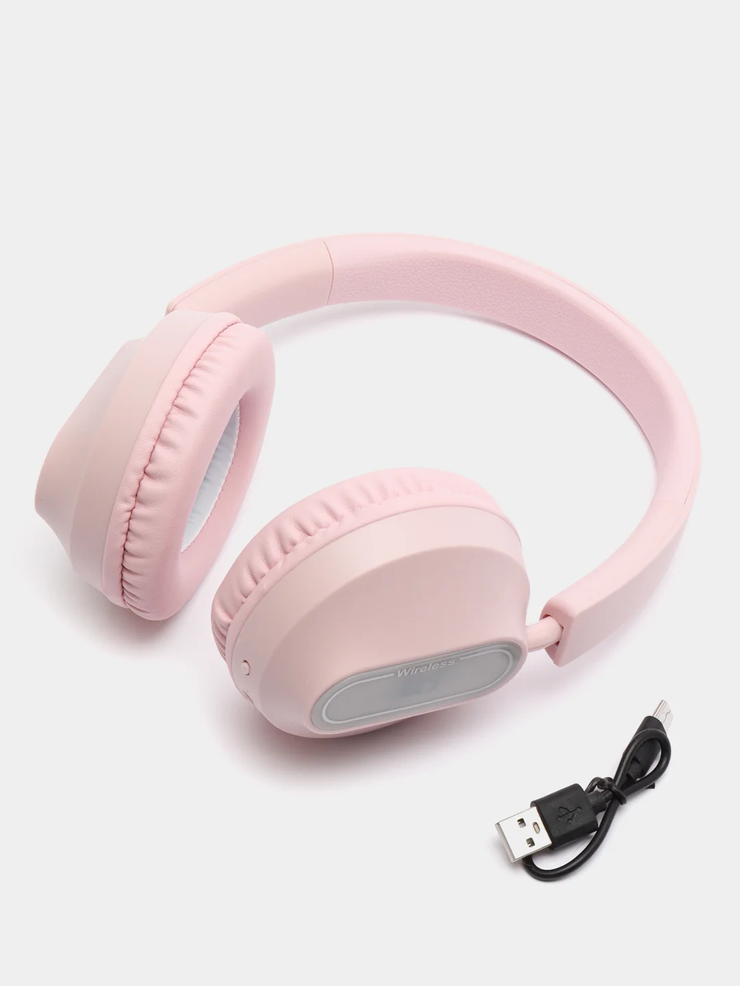 Розовый беспроводные наушники М1 Wireless Bluetooth