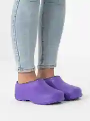 Фиолетовый галоши утеплённые женские, 2 цвета