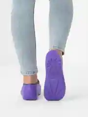 Фиолетовый галоши утеплённые женские, 2 цвета
