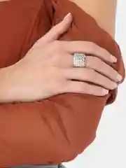 Серебряный кольцо "Сила"