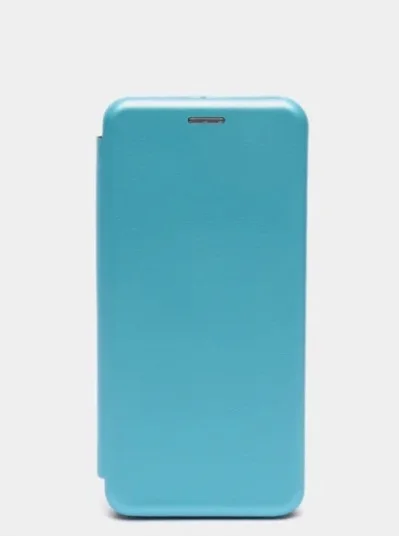 Голубой чехол-книжка для INFINIX HOT 12 PLAY