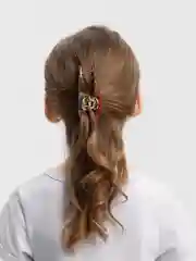 Угольный краб для волос