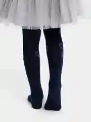Индиго колготки детские для девочки, хлопок