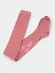 Пастельно-коралловый колготки детские для девочки, хлопок