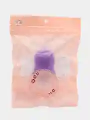 Розовый спонж губка