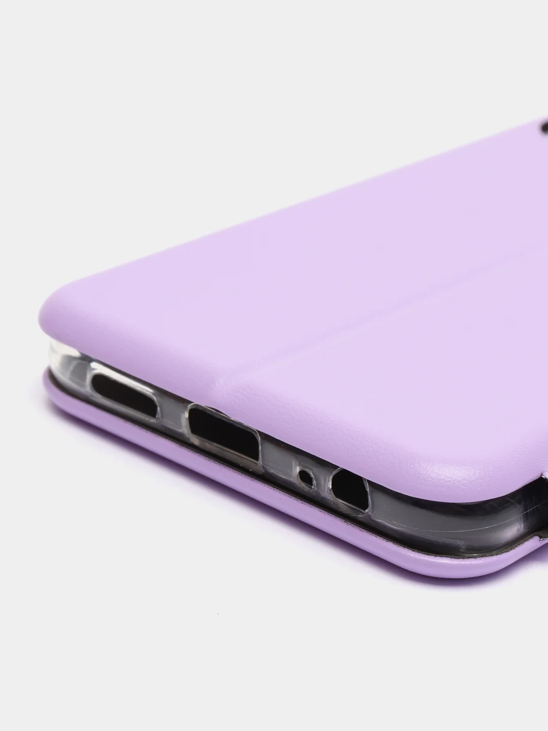 Лавандовый чехол-книжка для Tecno Spark 8C / Spark Go 2022