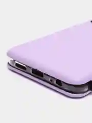 Лавандовый чехол-книжка для Tecno Spark 8C / Spark Go 2022