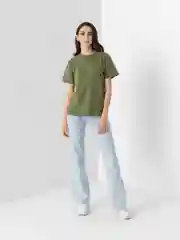 Хаки футболка женская, мужская базовая, больших размеров, oversize, хлопковая