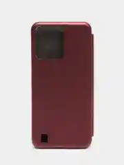 Бордовый чехол - книжка для Realme C31