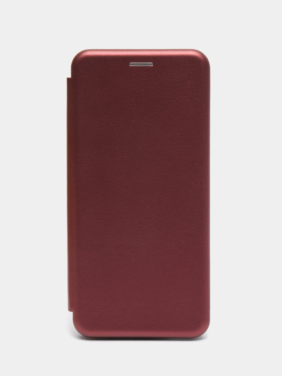 Бордовый чехол - книжка для Realme C31