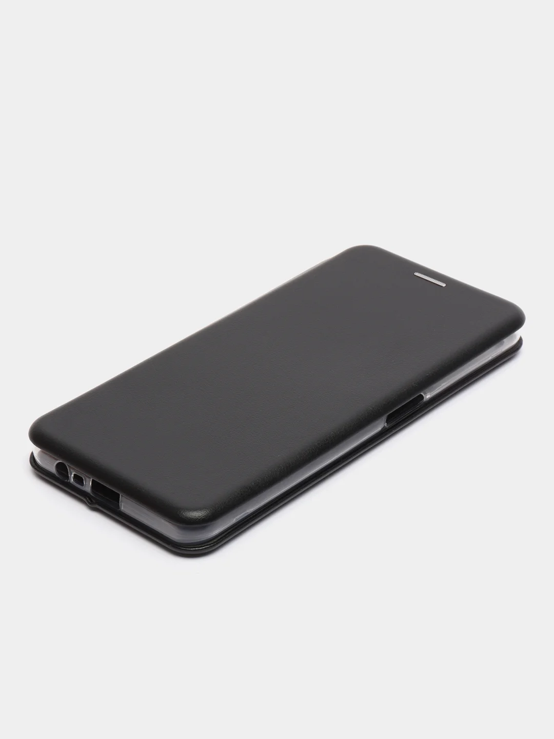 Черный чехол - книжка для Realme C31