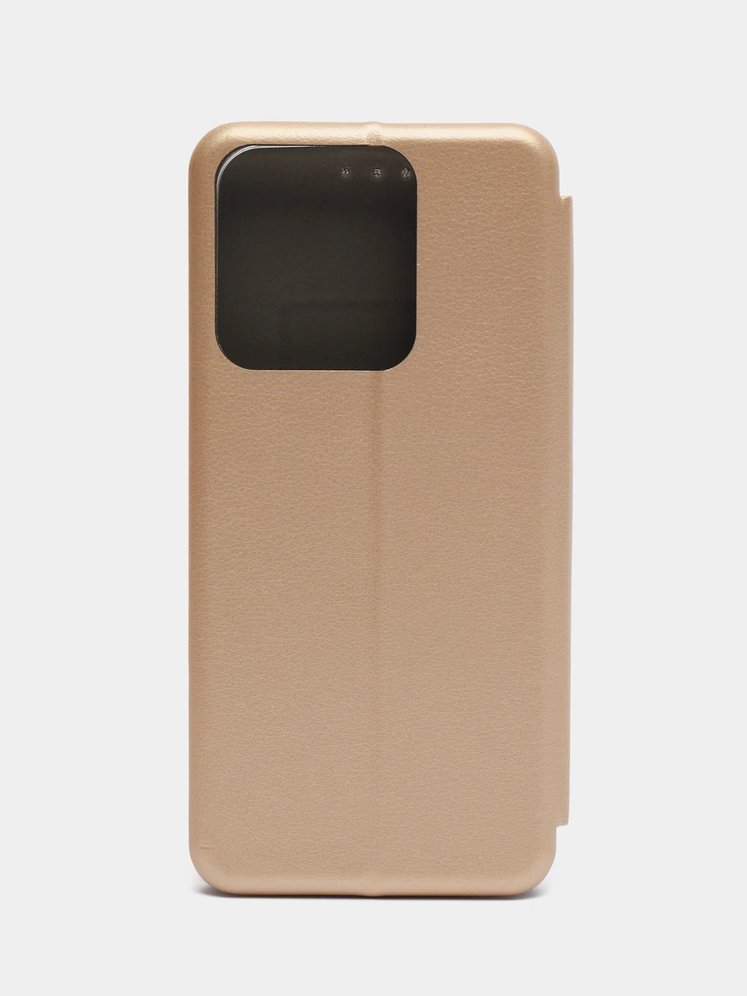 Золотой чехол-книжка для Tecno Spark 8C / Spark Go 2022